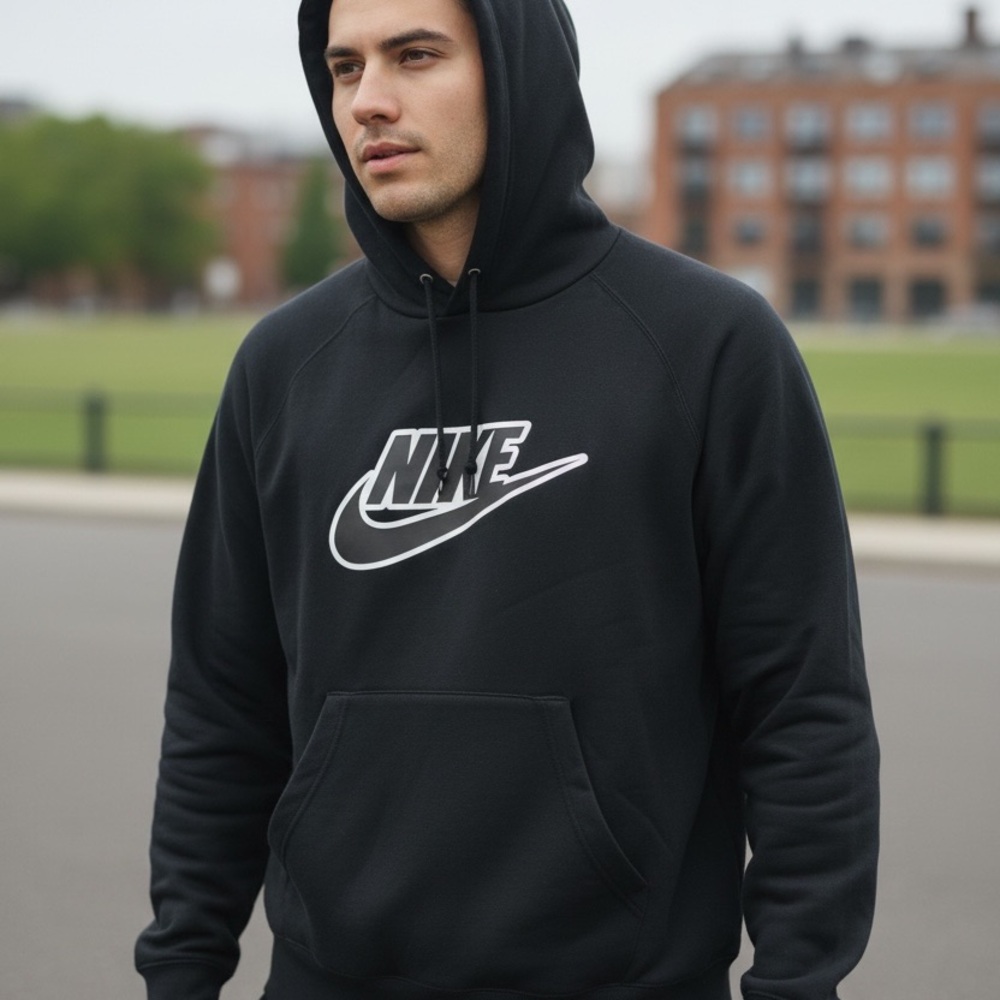 Nike Men's Black Hoodie